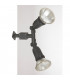 Outdoor Spotlight Black IP54