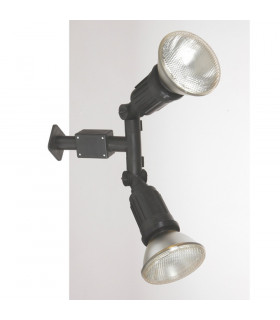 Outdoor Spotlight Black IP54
