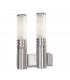 Inox 2 Light Outdoor Modern Wall Light Aluminum IP44