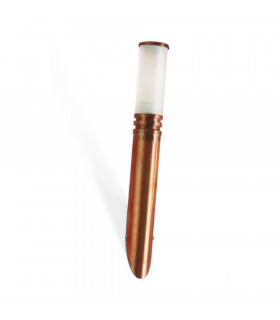 Inox Outdoor Modern Wall Light Brown IP44