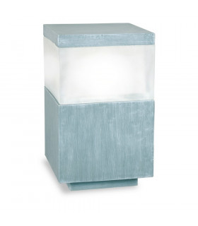 Qbis Outdoor Pedestal Light Gray IP44