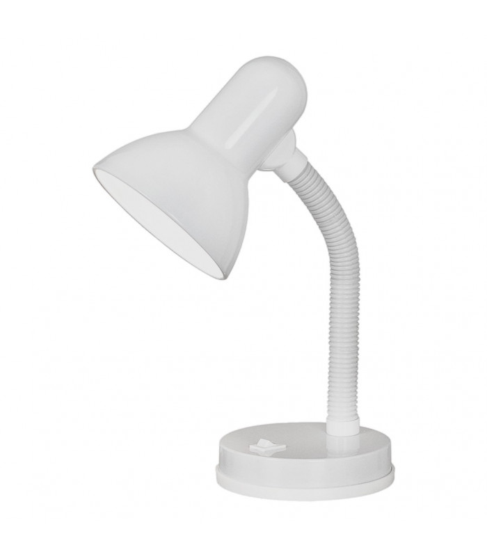 Basic 1 Light Modern Adjustable Task Table Lamp White with Switch, E27