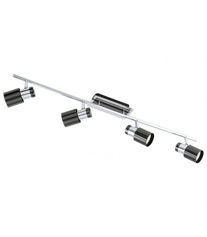 Davida 4 Light Spotlight Nickel-Nero, GU10