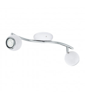 Bimeda 2 Light Spotlight Chrome, White, GU10