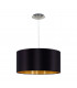 Maserlo 1 Light Round Ceiling Pendant Satin Nickel, E27