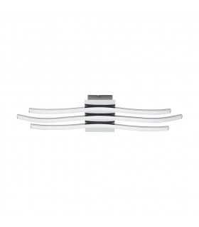 Roncade Integrated LED Flush Wall / Ceiling Light Chrome