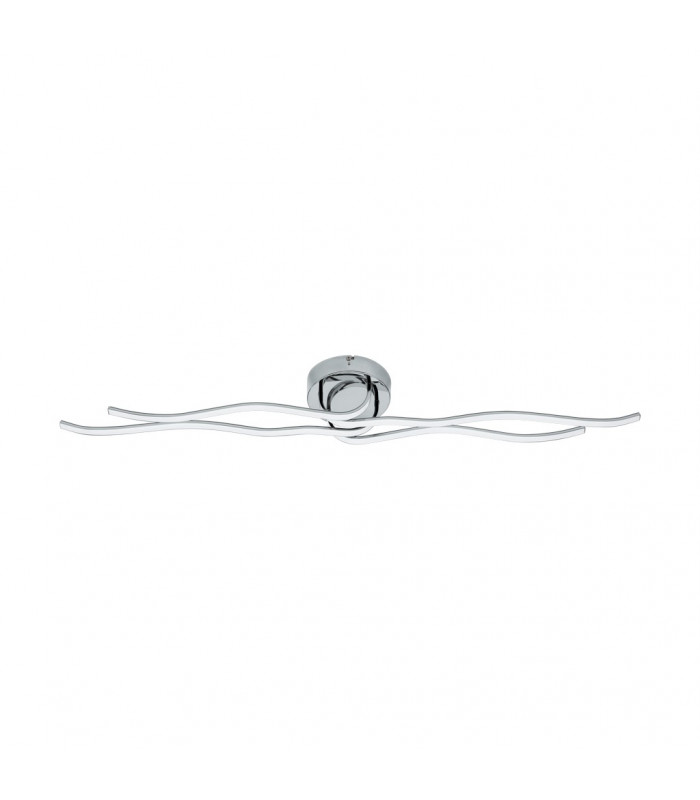 Roncade Integrated LED Flush Ceiling Light Chrome