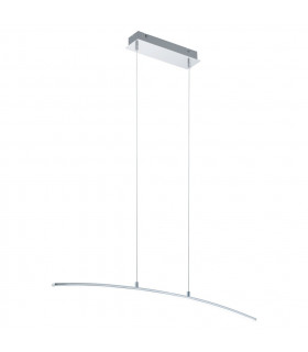 Lasana LED Ceiling Pendant Bar Light Chrome