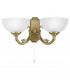Savoy 2 Light Indoor Wall Light Bronzed, E14