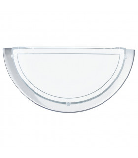 Planet 1 Light Indoor Wall Uplighter Chrome, E27