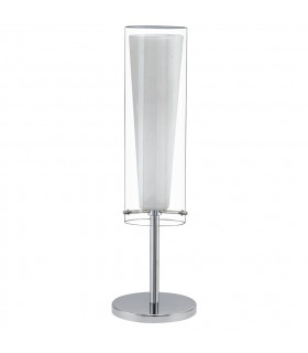 Pinto 1 Light Table Lamp Polished Chrome, E27