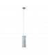 Pinto 1 Light Ceiling Pendant Satin Nickel, E27