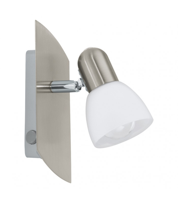 Enea Adjustable 1 Light Indoor Wall Light Satin Nickel, E14