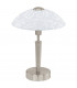 Solo 1 Light Table Touch Lamp Satin Nickel, E14