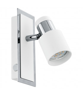 Davida 1 Light Spotlight Chrome, White, GU10