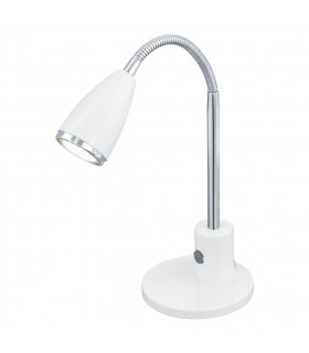 Fox 1 Light Table Lamp Chrome, White, GU10