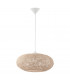 Campilo 1 Light Spherical Ceiling Pendant White, E27