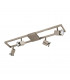 4 Light Ceiling Spotlight Satin Nickel, GU10