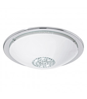 LED Flush Ceiling Light Chrome