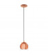 Rocamar 1 Light Dome Ceiling Pendant Copper, E27 - EU Stock