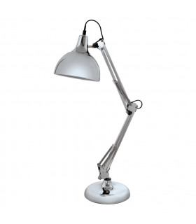 Borgillio 1 Light Adjustable Table Lamp Chrome, E27