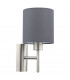 Pasteri 1 Light Indoor Wall Light Satin Nickel, E27 - EU Stock