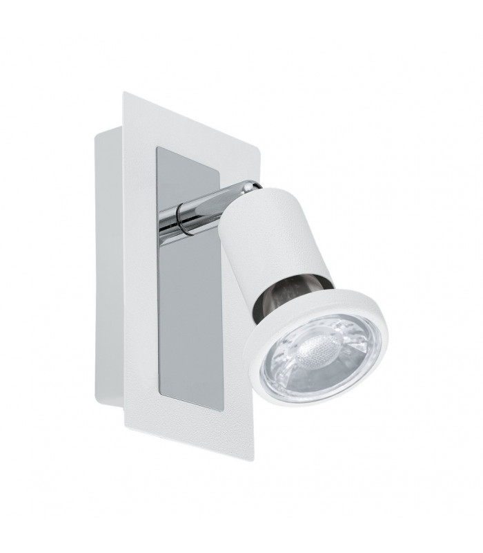 Sarria 1 Light Spotlight Chrome, White, GU10