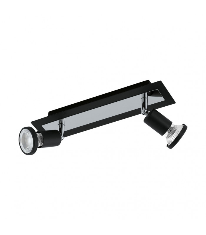 Sarria 2 Light Spotlight Chrome, Black, GU10