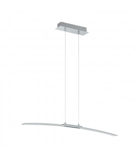 Lasana LED Ceiling Pendant Bar Light Chrome
