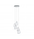 LED 5 Light Cluster Pendant Polished Chrome