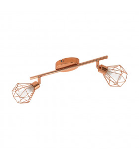 Zapata LED 2 Light Spotlight Copper, G9