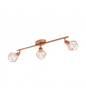 Zapata LED 3 Light Spotlight Copper, G9 - EU Stock