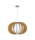 Stellato 1 Light Spherical Ceiling Pendant Satin Nickel, E27