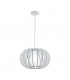 Stellato 1 Light Spherical Ceiling Pendant White, E27