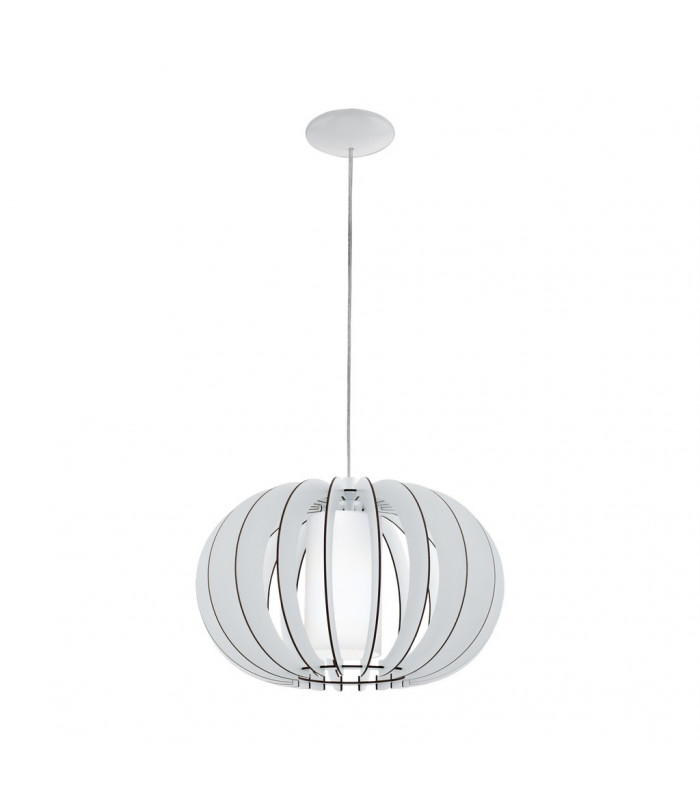 Stellato 1 Light Spherical Ceiling Pendant White, E27
