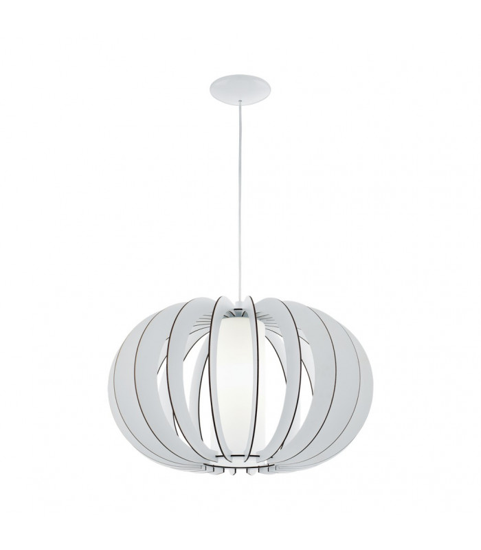 Stellato 1 Light Medium Spherical Ceiling Pendant White, E27