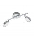 Salto LED Adjustable Spotlight Chrome