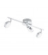 Salto LED Adjustable Spotlight Chrome
