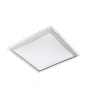 Competa LED Square Flush Ceiling Panel Light White