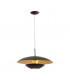 Nuvano 1 Light Dome Ceiling Hanging Pendant Brown, Gold, E27