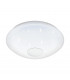 LED Tuneable Flush Ceiling Light White Sparkle Effect