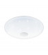 Voltago LED Tuneable Flush Ceiling Light White Sparkle Effect