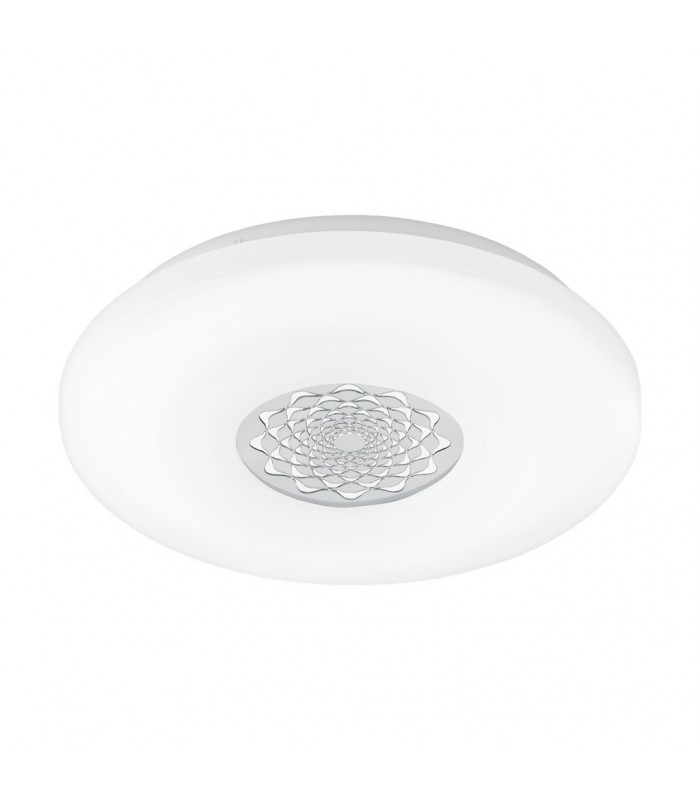 Capasso LED Round Flush Ceiling Light White