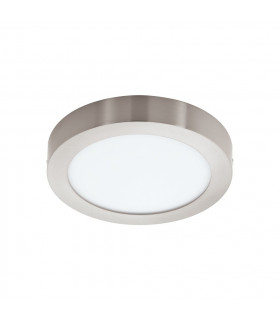 LED Control Tuneable & RGB Down Flush Mount Ceiling Light Satin Nickel
