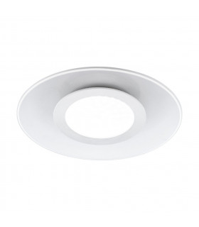 LED Aluminium Flush Ceiling Light White