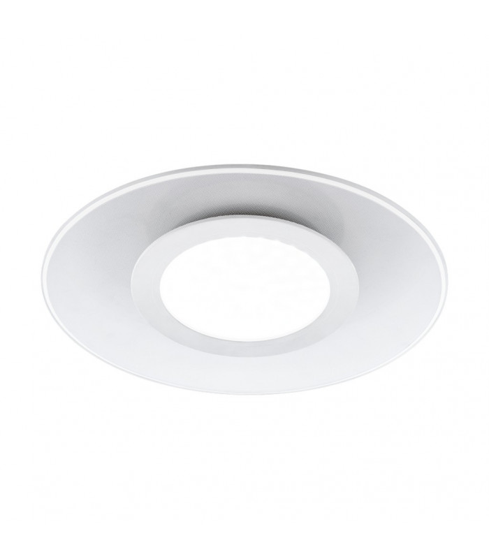 LED Aluminium Flush Ceiling Light White