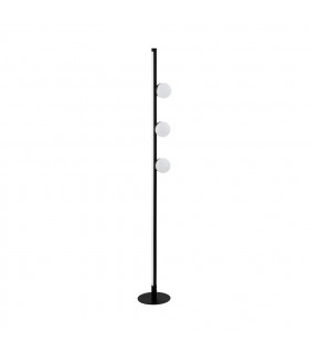 Phianeros LED Integrated Floor Lamp Black