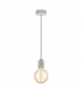 Yorth Slim Pendant Ceiling Light Grey-1