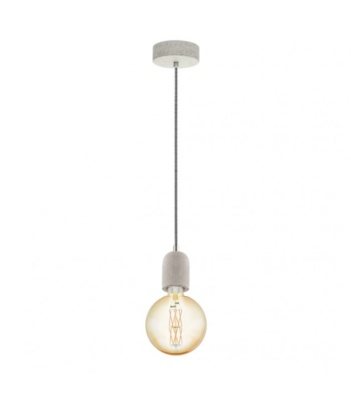 Yorth Slim Pendant Ceiling Light Grey-1