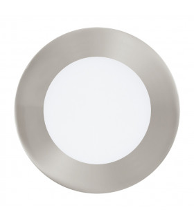 Fueva Led Recessed Downlight Satin Nickel Remote Included + APP Control Backlit CCT RGB